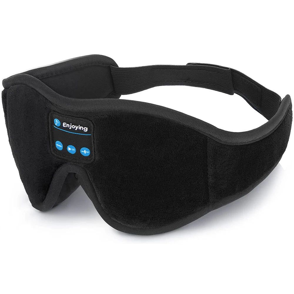 Masque de Nuit Bluetooth – Musique & Sommeil Profond